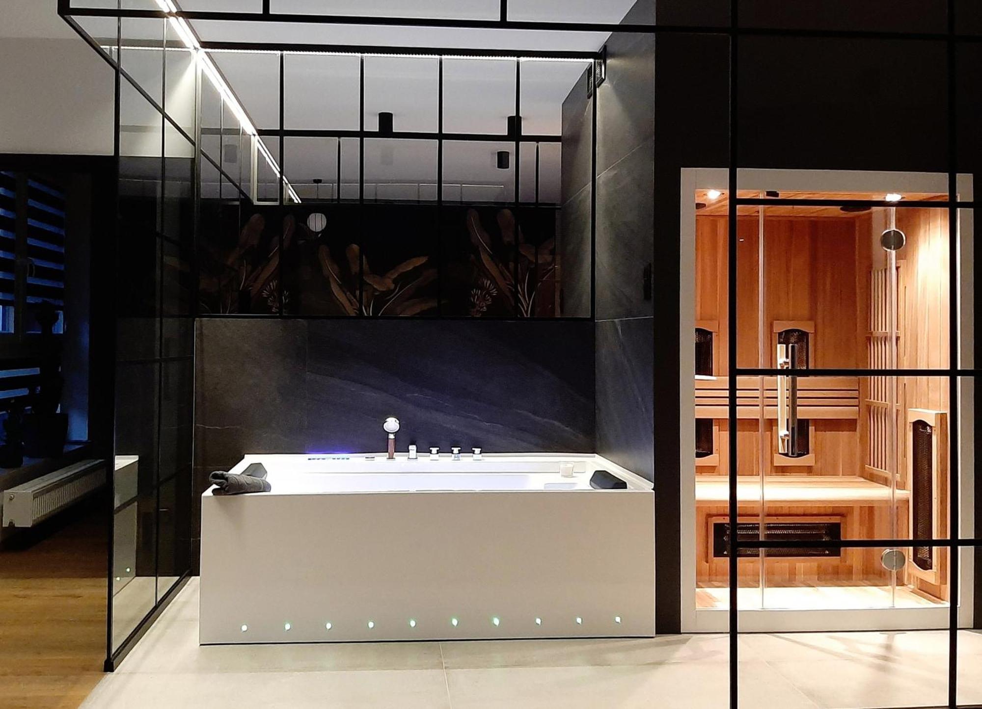 Jacuzzi Apartamenty Gdansk - Relax Apartments Oda fotoğraf