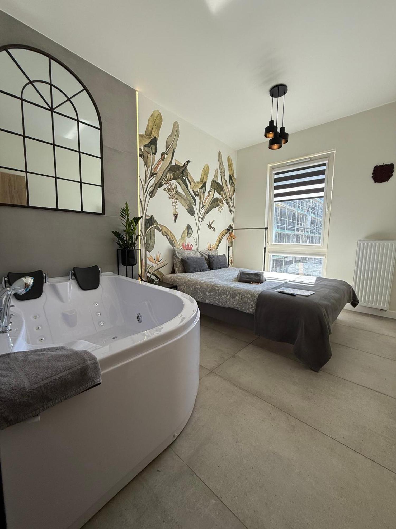 Jacuzzi Apartamenty Gdansk - Relax Apartments Dış mekan fotoğraf